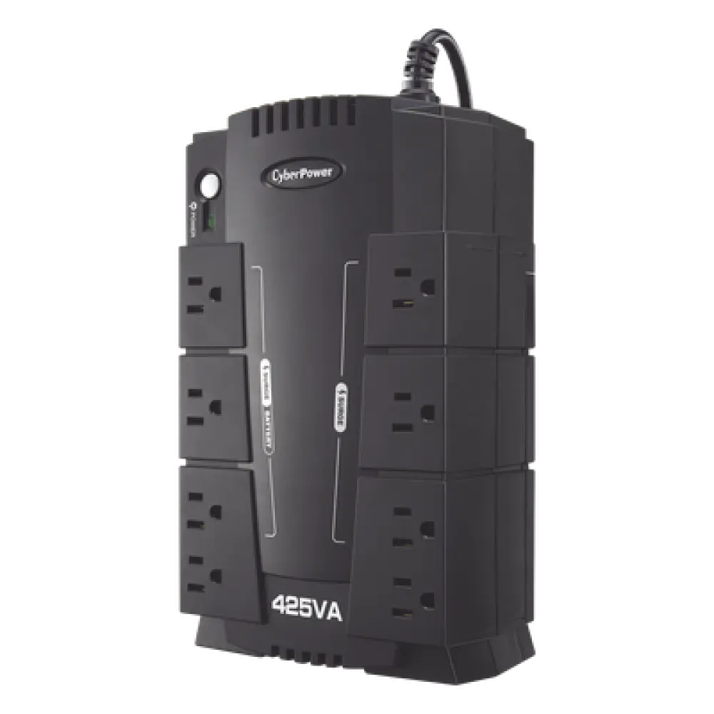 UPS Standby / 425 VA / 255 W / 8 Tomas NEMA 5-15R / 4 con Batería + 4 Protección / Topología Standby / USB de Gestión