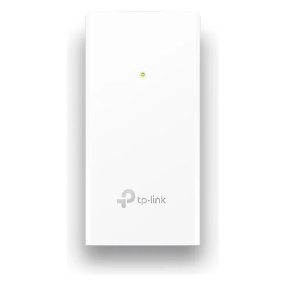Inyector PoE Pasivo / 24V 12W / 2 puertos Gigabit / Montaje en pared / Plug and Play