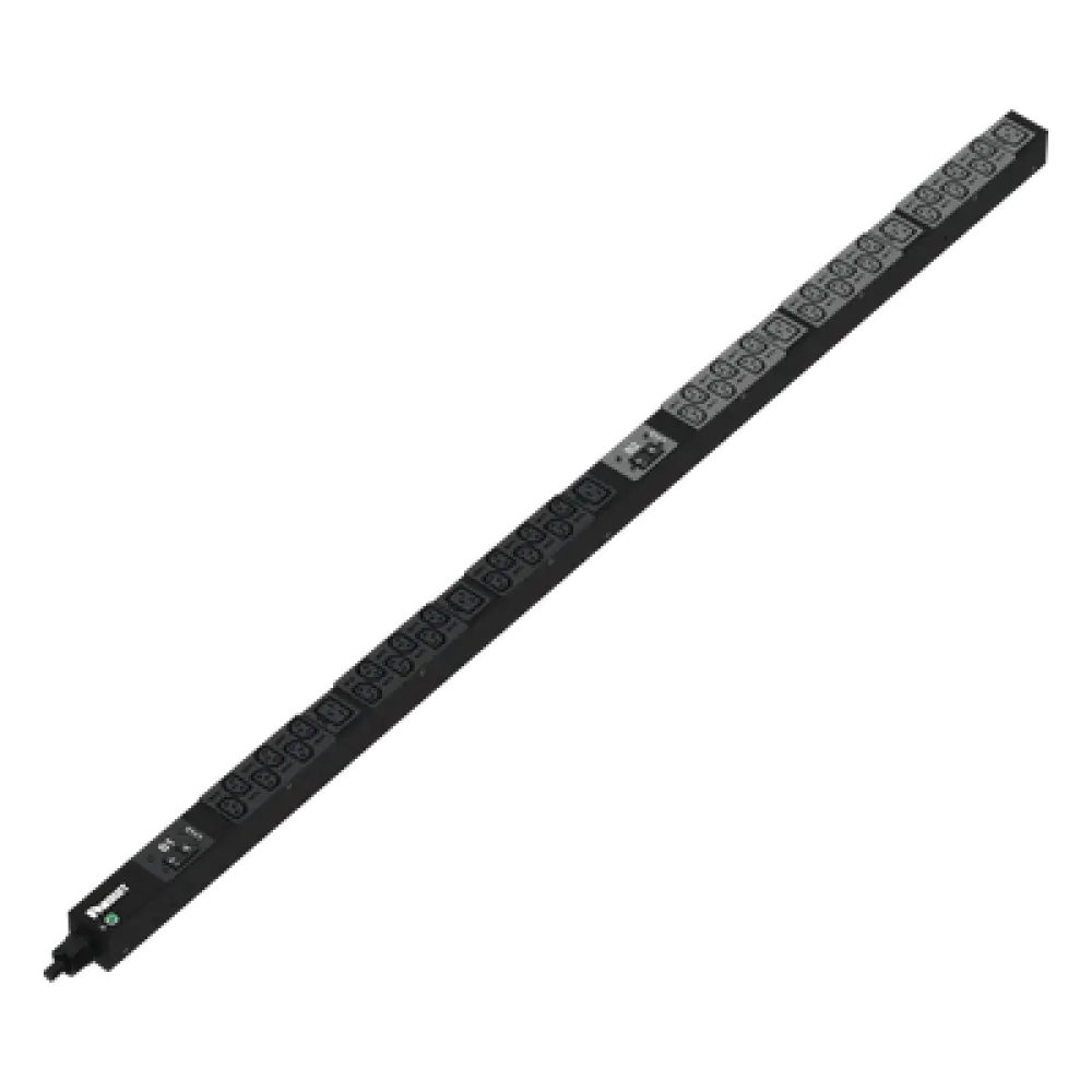 PDU Básico para Rack / 30 A / 208 Vca / 36 Contactos C13 y 6 C19 / Entrada NEMA L6-30P / Cable 10 pies (3 m) / Montaje Vertical 0U u Horizontal 1U/2U