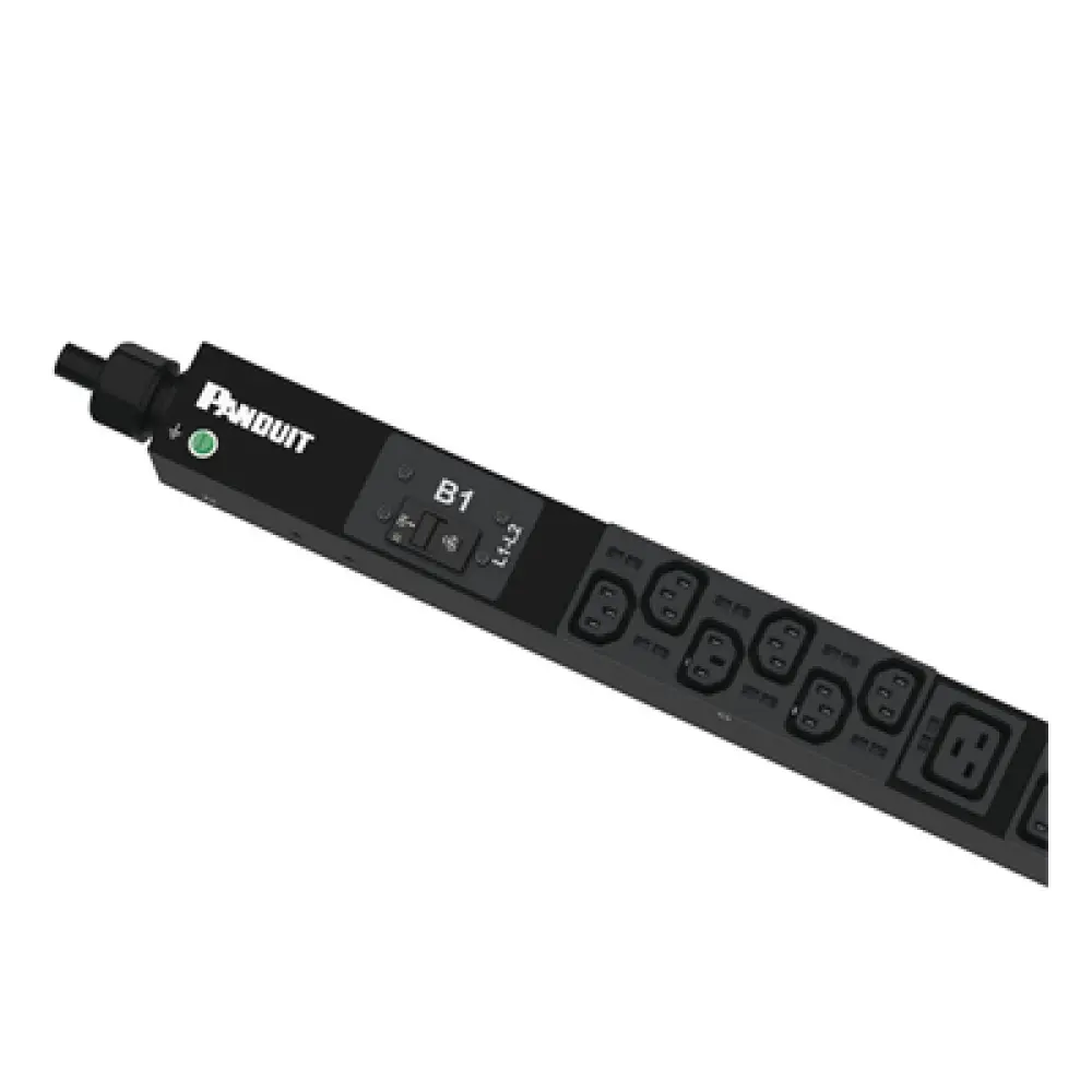 PDU Básico para Rack / 30 A / 208 Vca / 36 Contactos C13 y 6 C19 / Entrada NEMA L6-30P / Cable 10 pies (3 m) / Montaje Vertical 0U u Horizontal 1U/2U