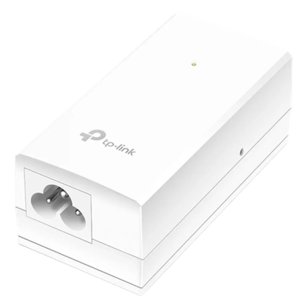 Inyector PoE pasivo / 48V 18W / 2 puertos Gigabit / Plug and Play / Montaje en pared / 0 a 40 °C