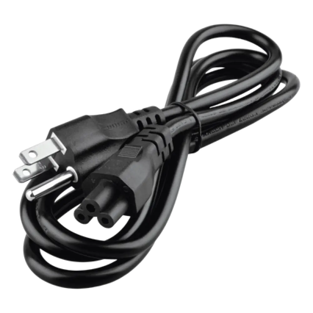 Cable de Alimentación Eléctrica / 120-240 Vca / 1.8 m (5.91 ft) / Trifásico / Conector Tipo B / 18 AWG / UL