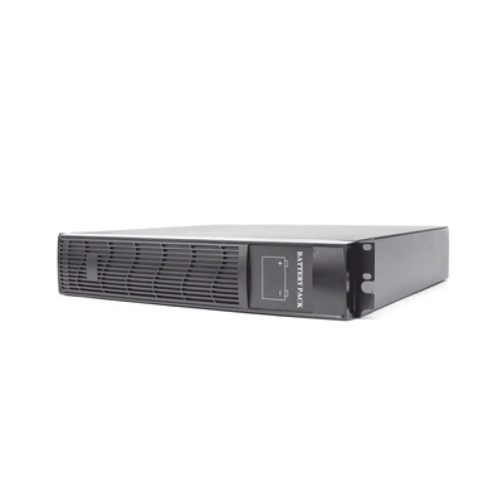 Módulo de Baterías Externo UPS / Rack 2U / 24 VCD / 2 x 12V 9Ah / Daisy Chain / Profundidad Rack 851 mm (2.79 ft)