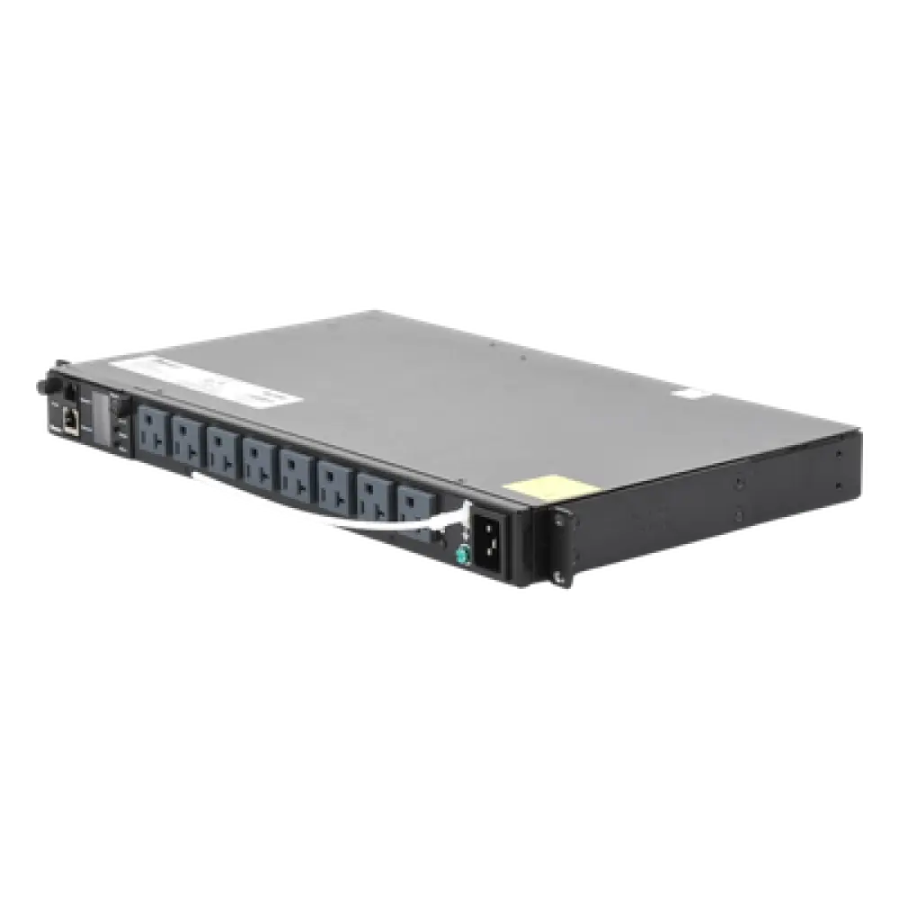PDU Monitoreable por Toma / 8 Salidas NEMA 5-20R / Control Individual y por Grupo / 120 Vca / 15 A / 1UR Horizontal 19 in