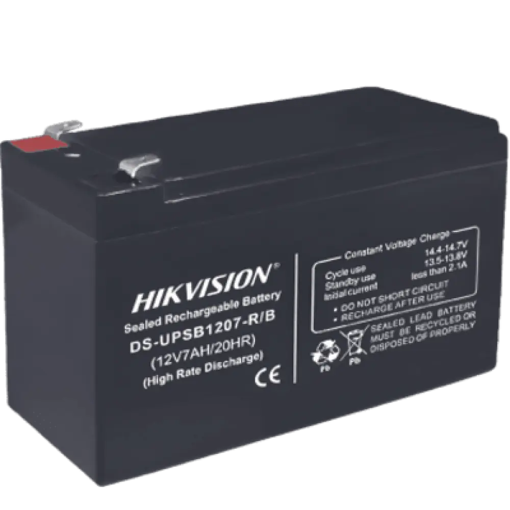 Bateria de Plomo Ácido / 12 VCD / 7 Amp / Ideal para UPS, EPS y Uso General / Certificación CE / Paquete de 5 Piezas
