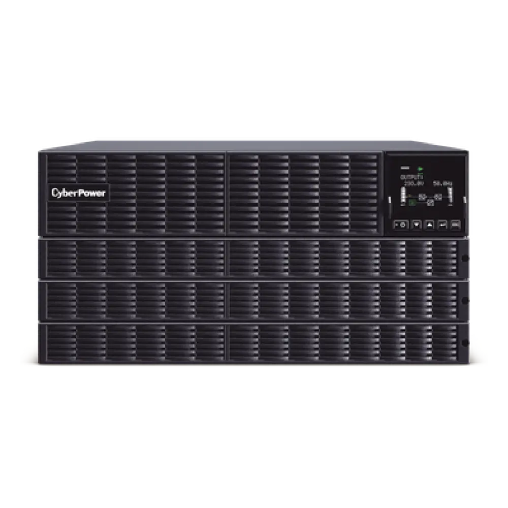 UPS Online Doble Conversión / 10000 VA / 10000 W / 200-240 Vac / 6 UR Rack o Torre / 32.81 ft Cableado Duro / Onda Senoidal Pura