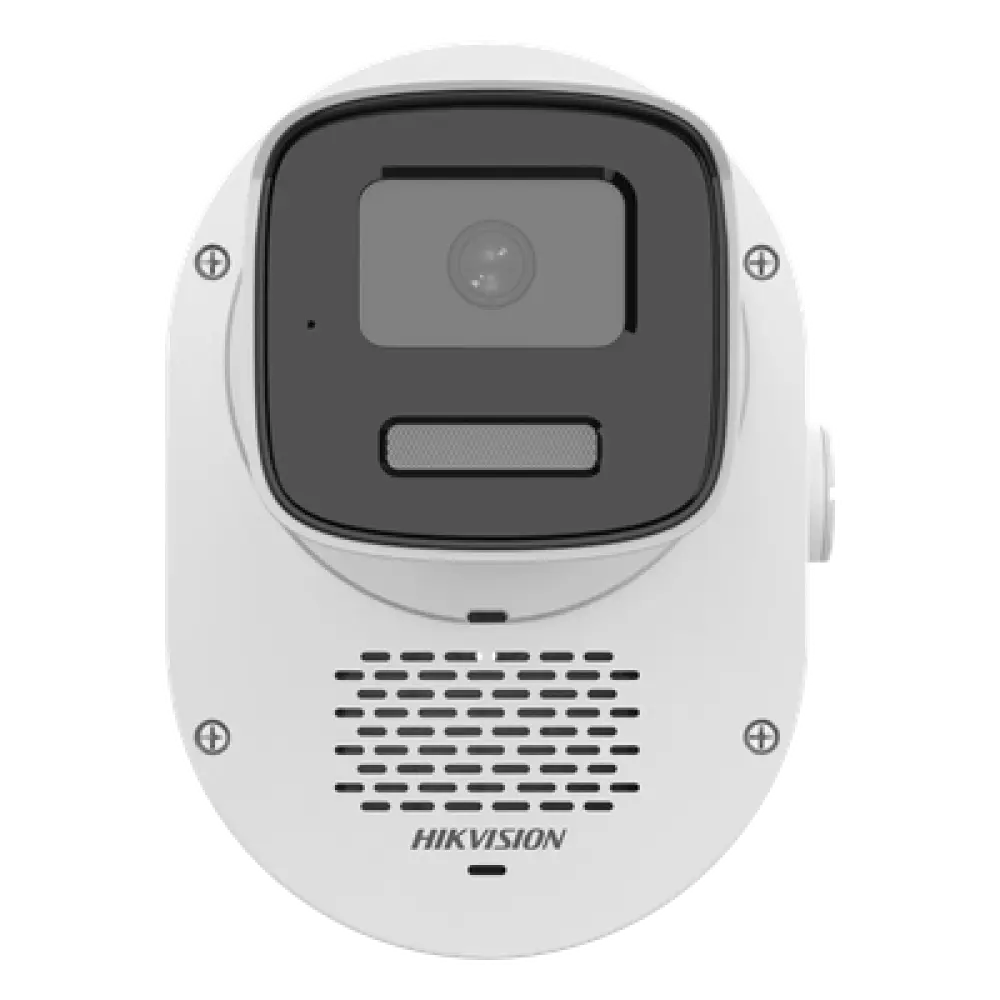 Cámara Bala IP / 4 Megapixel / ColorVu 3.0 / Dual Light 50 m (164 ft) / Audio Bidireccional SoundMax / Luz Estroboscópica Rojo-Azul / AcuSense Lite / IP67 / WDR 120 dB / PoE