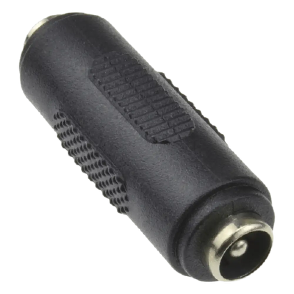Adaptador DC / Conector Hembra a Hembra / 5.5 x 2.5 mm / Rango Térmico -20°C a 60°C / Aplicaciones de Seguridad y Control de Acceso