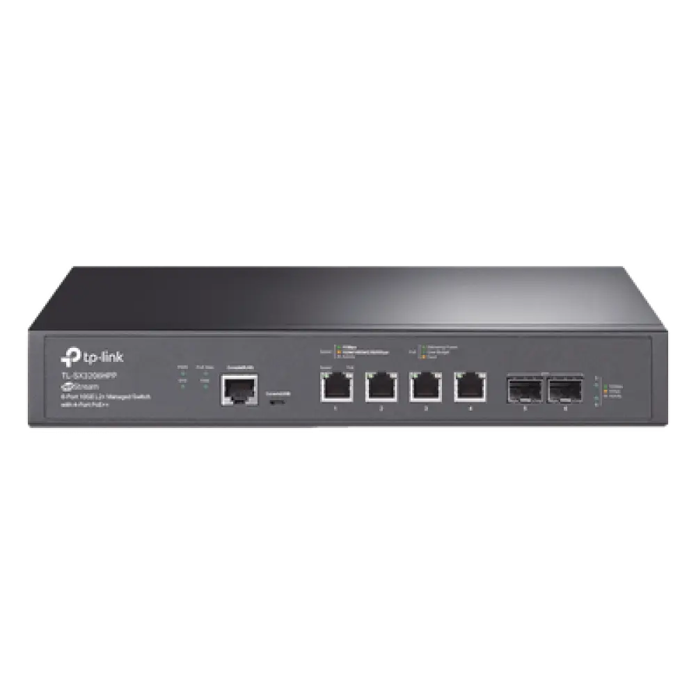 Switch L2+ PoE++ / 6 Puertos 10G / 4 Puertos Multi-Gigabit 1G/2.5G/5G/10G PoE++ / 2 Puertos SFP+ 10G / Presupuesto PoE 200W / Rendimiento 120 Gbps