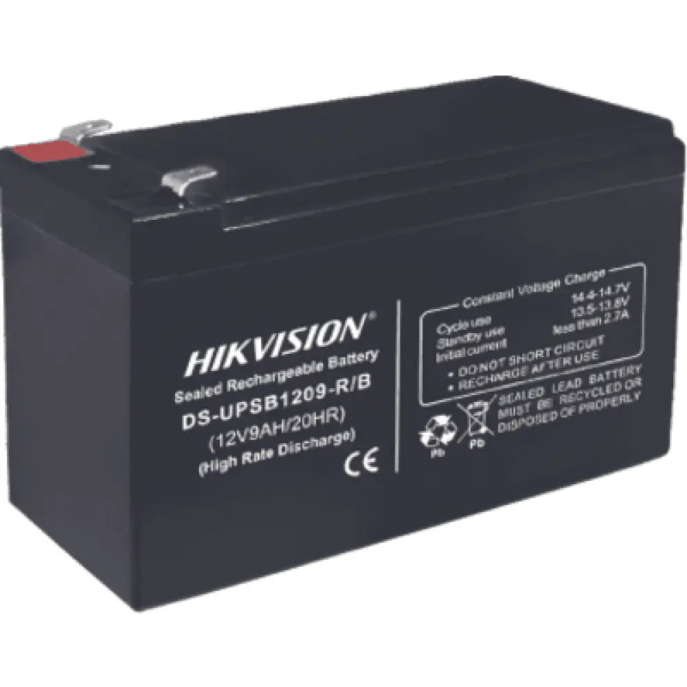 Bateria de Plomo Ácido / 12 VCD / 9 Amp / Ideal para UPS, EPS y Uso General / Certificación CE / Paquete de 5 Piezas