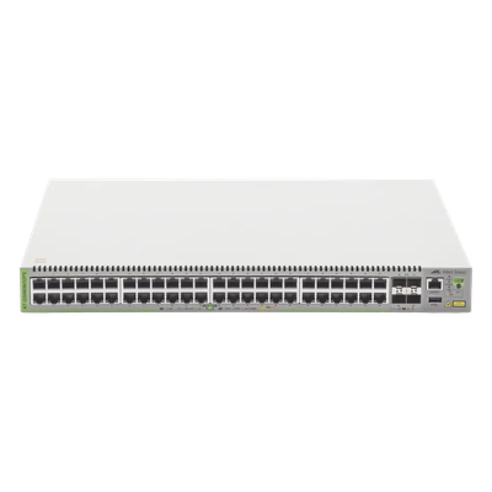 Switch PoE+ Administrable Capa 3 / 48 Puertos Gigabit + 4 SFP / 740 W PoE+ / 104 Gbps / 77.4 Mpps