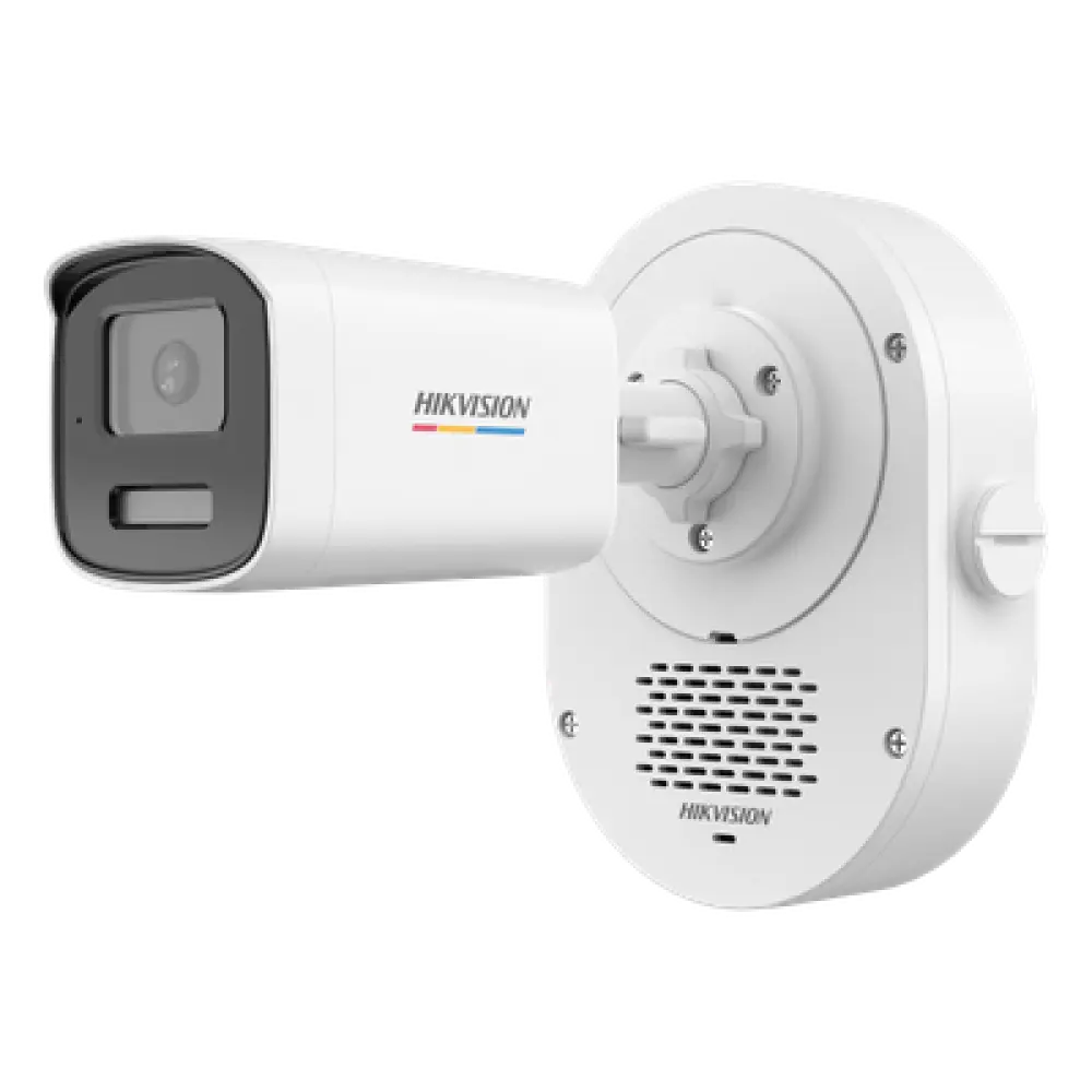Cámara Bala IP / 4 Megapixel / ColorVu 3.0 / Dual Light 50 m (164 ft) / Audio Bidireccional SoundMax / AcuSense Lite / IP67