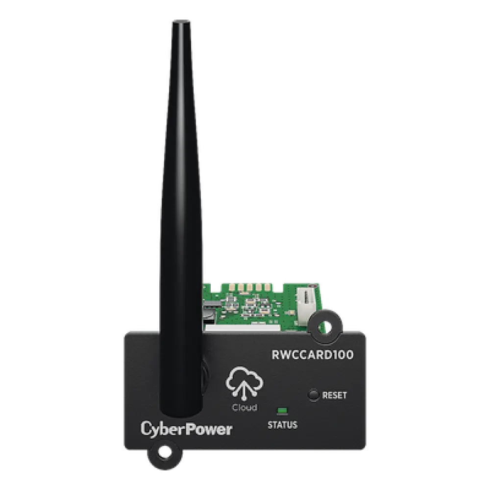 Tarjeta de Monitoreo Remoto / Wi-Fi 802.11b/g/n / Administración Cloud / Hot-Swappable / 54x36.6x76.2 mm