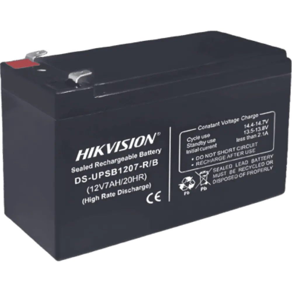 Bateria de Plomo Ácido / 12 VCD / 7 Amp / Ideal para UPS, EPS y Uso General / Certificación CE 