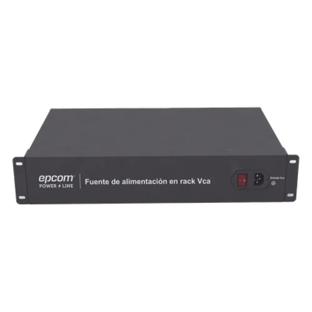 Fuente de Alimentación RACK / 16 Puertos / 480 W / 24 Vca / 20 A Total / 1.25 A Administrado por Canal / 19"
