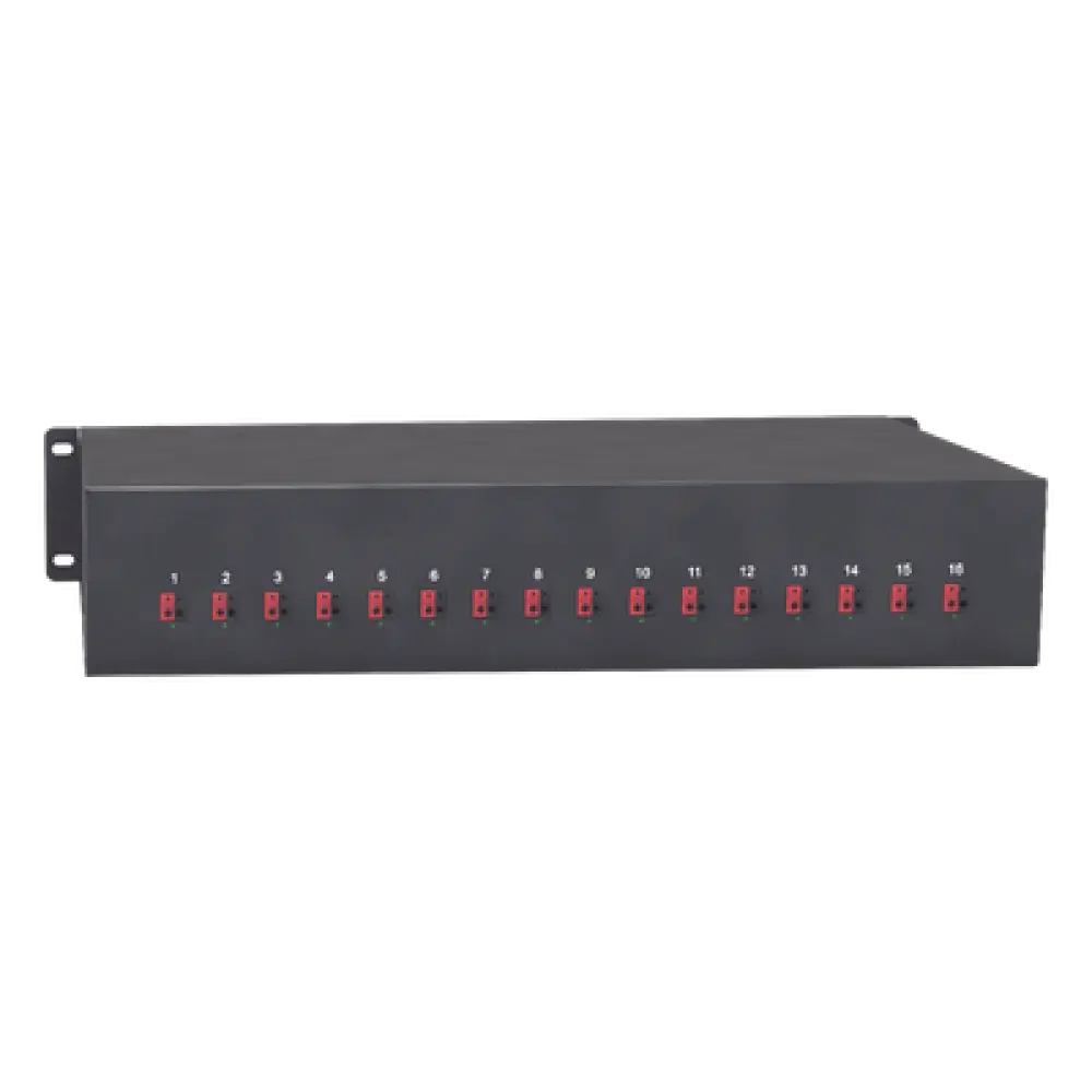 Fuente de Alimentación RACK / 16 Puertos / 480 W / 24 Vca / 20 A Total / 1.25 A Administrado por Canal / 19"