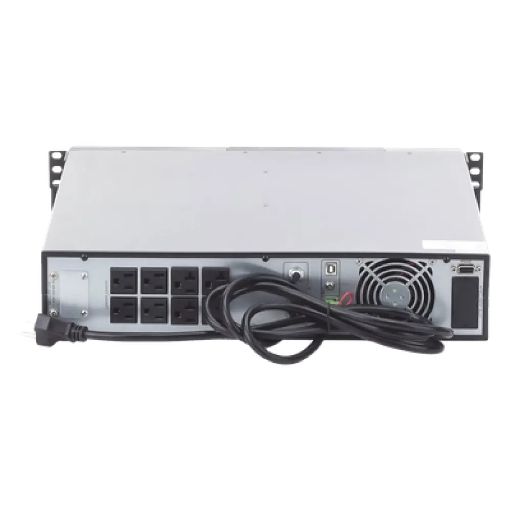 UPS de 2000VA/1800W / Topología On-Line Doble Conversión / Entrada y Salida de 120 Vca / Clavija de Entrada NEMA 5-20P / Pantalla LCD Configurable / Formato Rack/Torre 