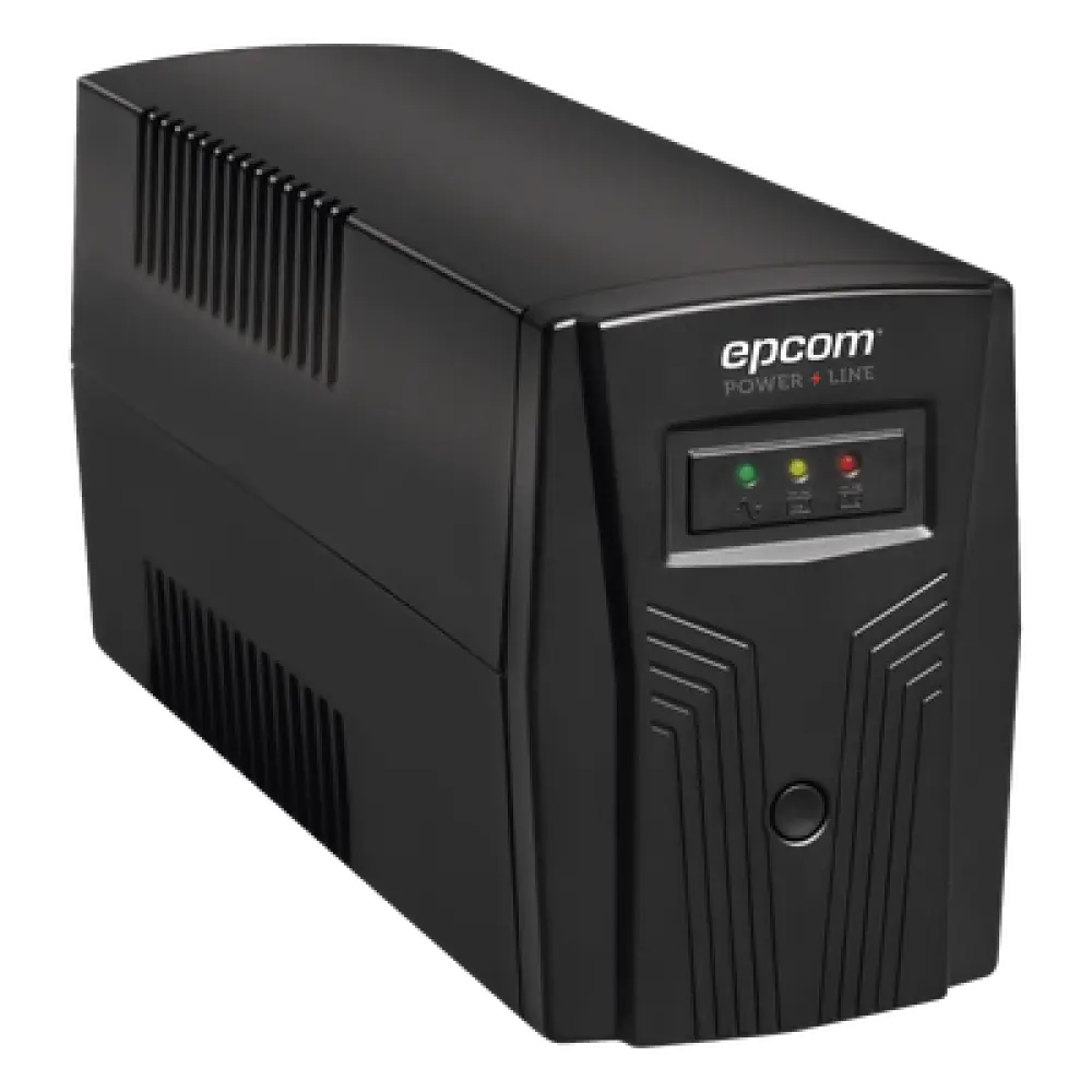 UPS de 500VA/300W / Regulador de Voltaje AVR / Batería de 7 Ah / 4 Tomas NEMA 5-15R / Display de LED