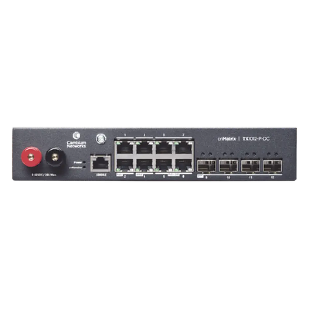 Switch / 8 Puertos PoE / 4 SFP+ / 170 W PoE / Capa 2 / Gestión On-Premises / DC