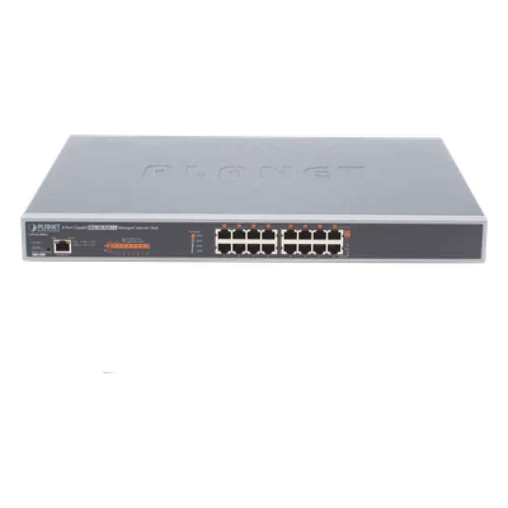 Inyector HUB Adminsitrable Ultra PoE 802.3af/at 8 Puertos Gigabit, Potencia 400W