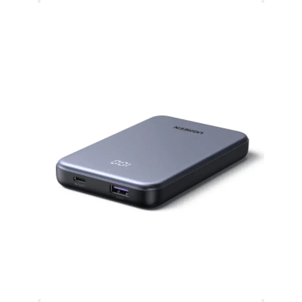 Power Bank / 10000 mAh / 20W PD3.0 PPS / USB-C + USB-A / Carga Rápida 3 Horas / Pantalla Digital / Protección NTC