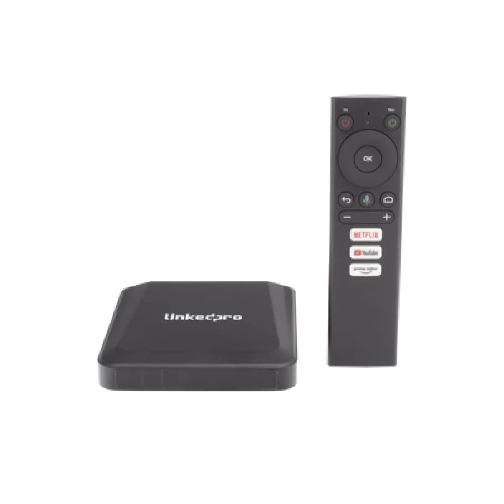 Decodificador Android TV / 4Kp60 HDR / Wi-Fi Dual Banda / Bluetooth 5.0 / HDMI 2.1 / 2 GB RAM 16 GB Almacenamiento