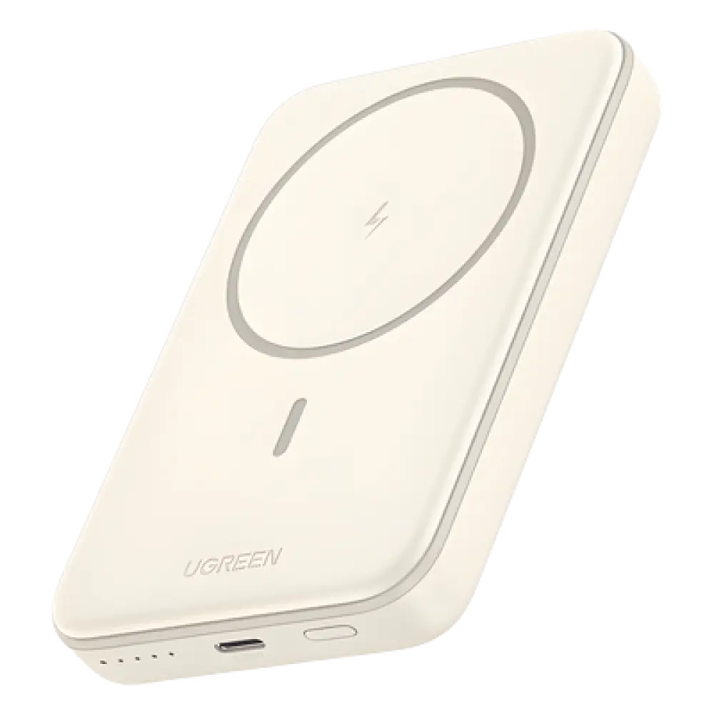Power Bank MagSafe / 10000 mAh / Carga Inalámbrica y USB-C 20 W / 140 g / Protección Inteligente