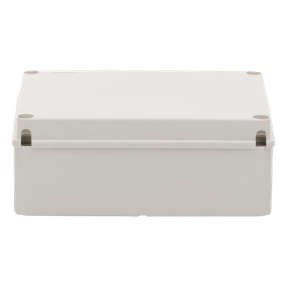 Gabinete de Plástico IP55 / 190 x 240 x 95 mm / Protección EMI y Antiestática / -40 a 120°C / Aplicaciones Solares y Telecomunicaciones