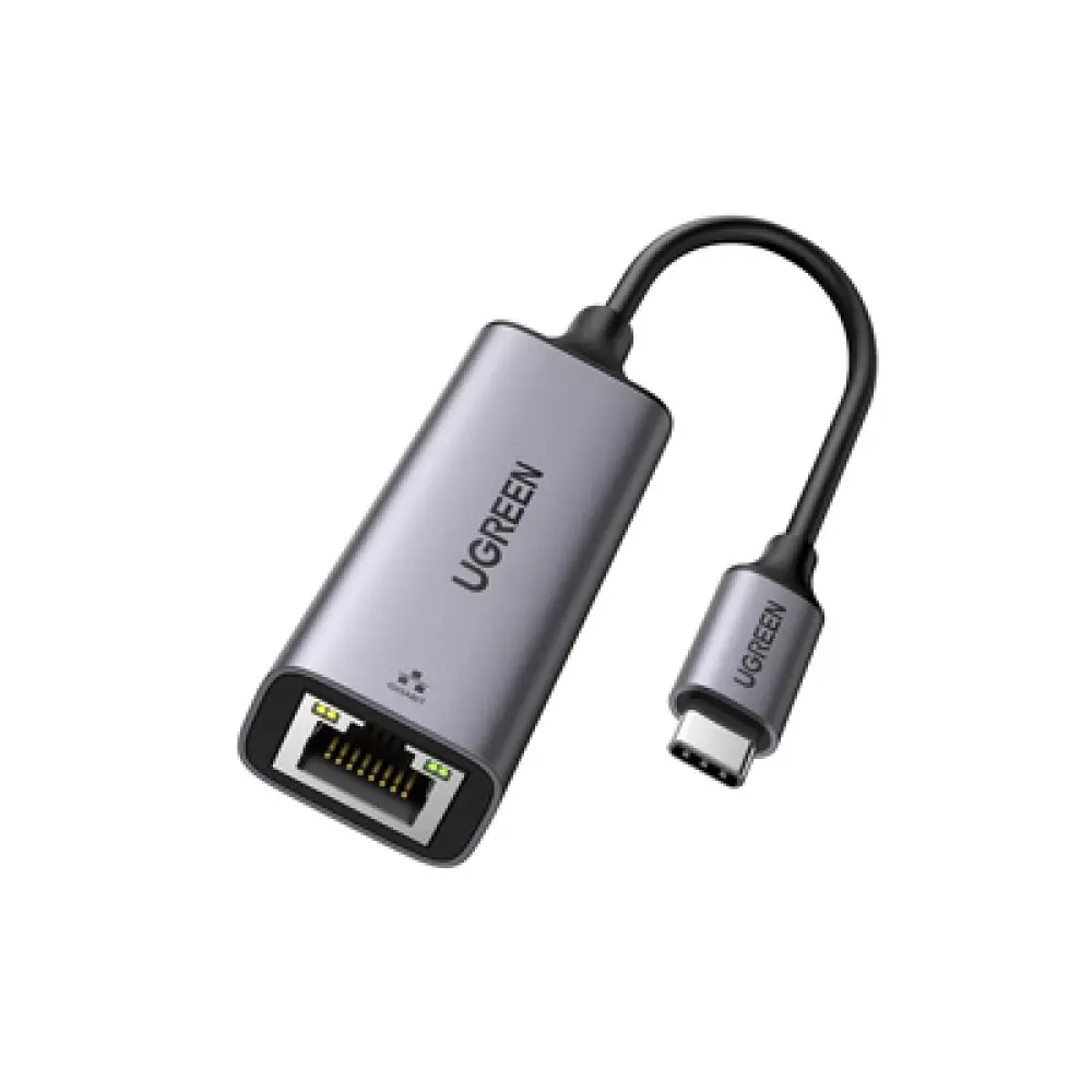 Adaptador de Red / USB-C 3.1 a RJ45 / 5 Gbps / 10/100/1000 Mbps / Thunderbolt 3 / Cable 10 cm (0.33 ft)