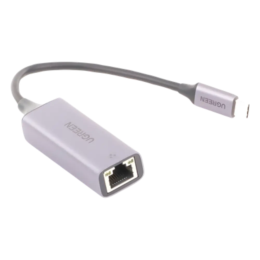 Adaptador de Red / USB-C 3.1 a RJ45 / 5 Gbps / 10/100/1000 Mbps / Thunderbolt 3 / Cable 10 cm (0.33 ft)