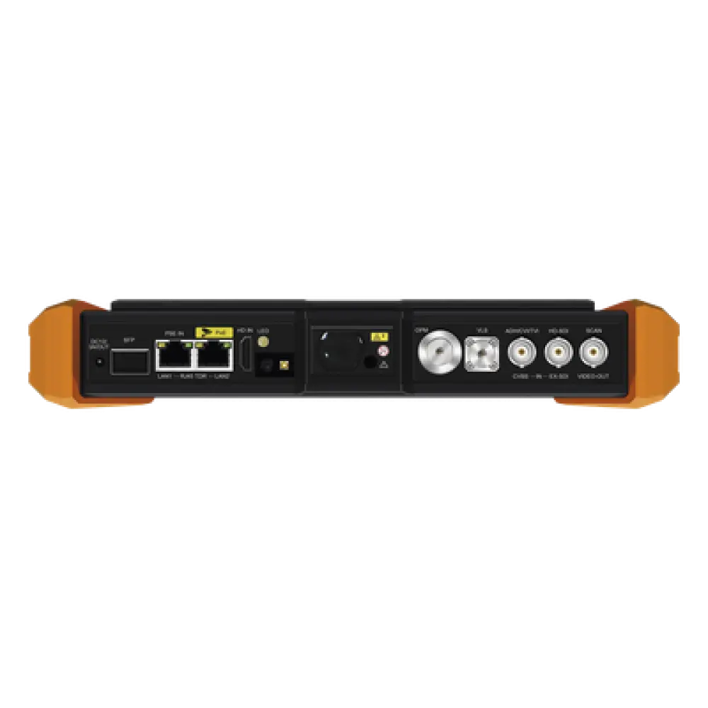 Tester Profesional Multifunción / Pantalla Táctil 7" / Video 4K/8K / IP/Coaxial / Wi-Fi / TDR / Potencia Óptica / PoE