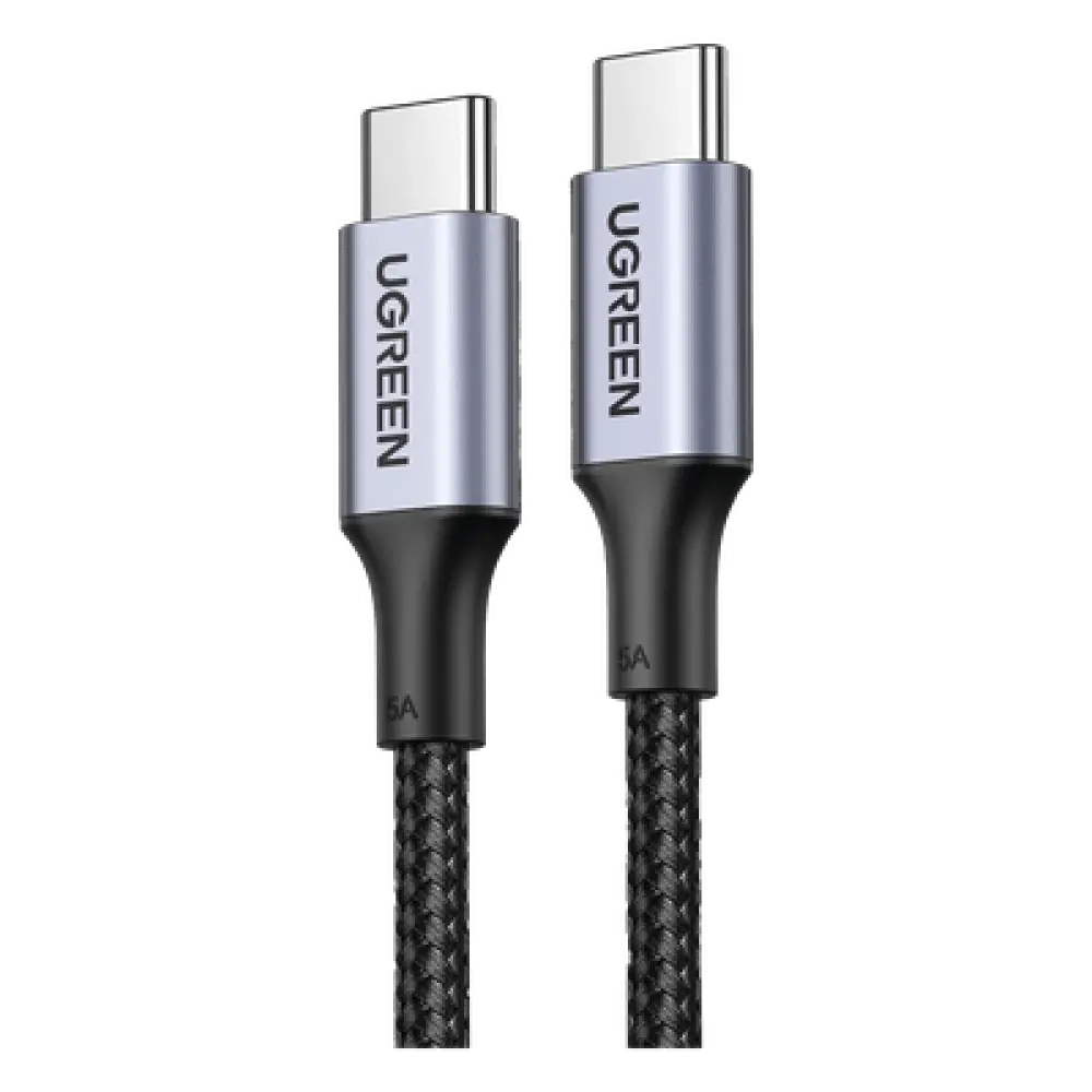 Cable USB-C a USB-C / Carga Rápida 100W / Transferencia 480 Mbps / PD3.0 / QC4.0 / Nylon Trenzado / 2 m (6.6 ft)