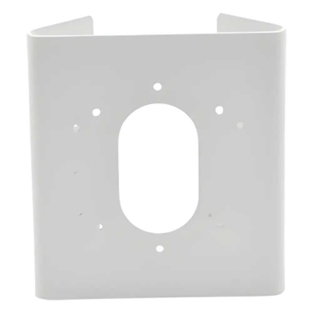 Montaje en Poste para Cámara IP / Acero Inoxidable / Compatible DS-2CD26 / Exterior / Blanco