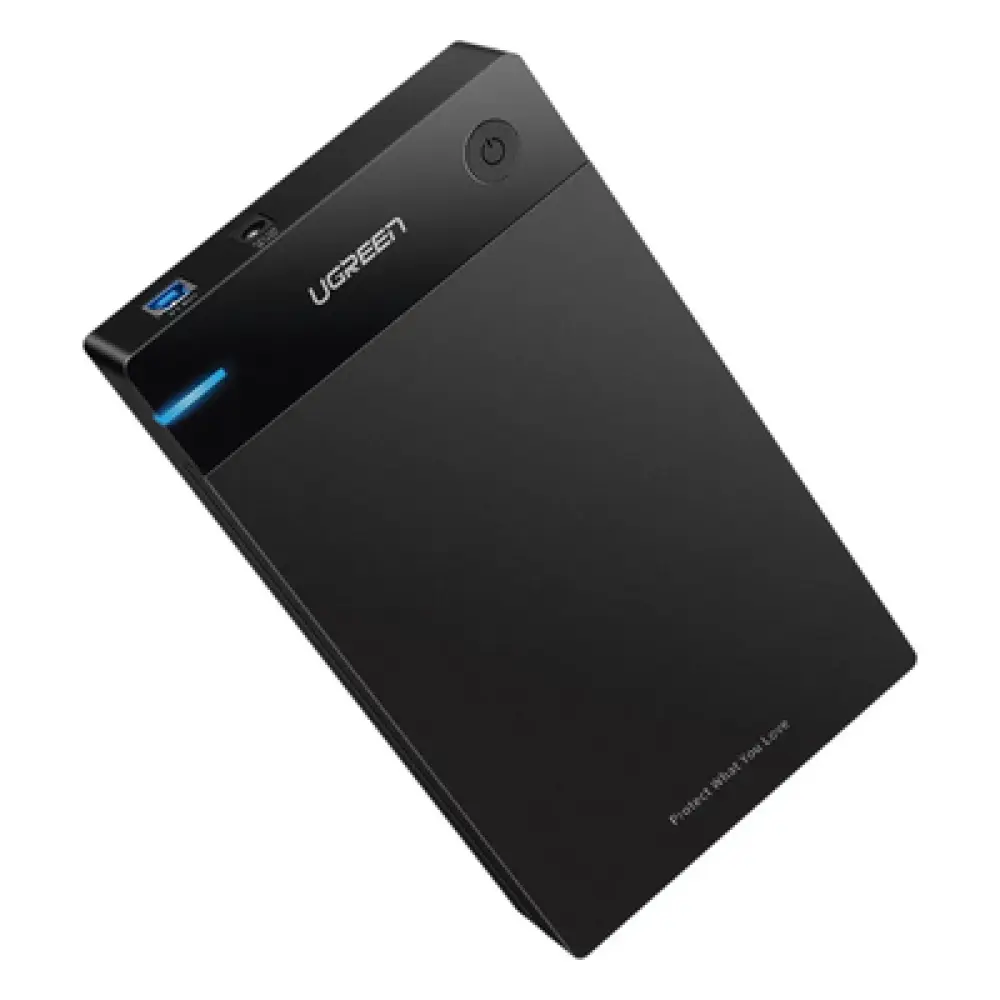 Enclosure para Disco Duro / USB 3.0 con UASP / SATA I/II/III / 3.5" y 2.5" / Hasta 16 TB / Sin Herramientas / Cable 1 m (3.3 ft)