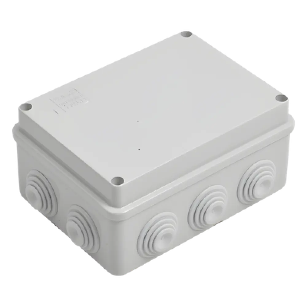 Caja de Derivación Estanca / 10 Entradas / IP55 / IK08 / 150x110x70 mm / Libre de Halógenos / Exterior