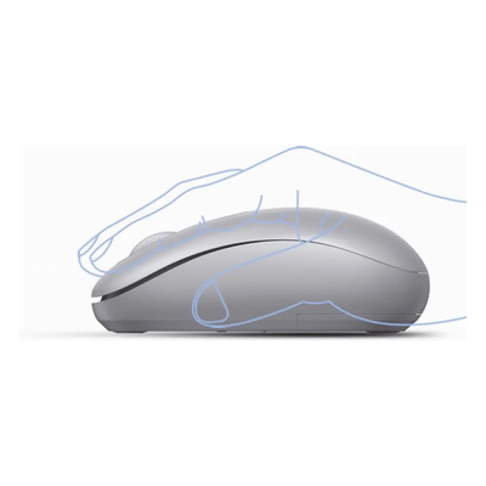 Mouse Inalámbrico / 2.4 GHz / 2400 DPI / Alcance 10 m (32.8 ft) / 3 Botones Silenciosos / Ergonómico