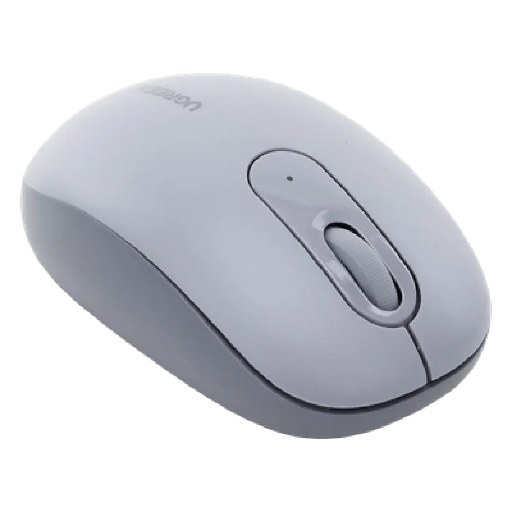 Mouse Inalámbrico / 2.4 GHz / 2400 DPI / Alcance 10 m (32.8 ft) / 3 Botones Silenciosos / Ergonómico