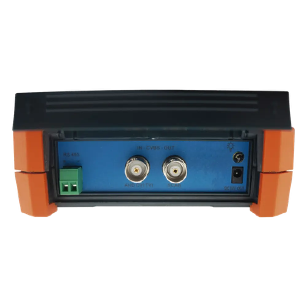 Tester de Video Profesional / Pantalla Táctil IPS 4" / 4K / H.265/H.264 / PoE 48V / Wi-Fi / Multímetro Digital / TDR RJ45 / Batería 4000 mAh