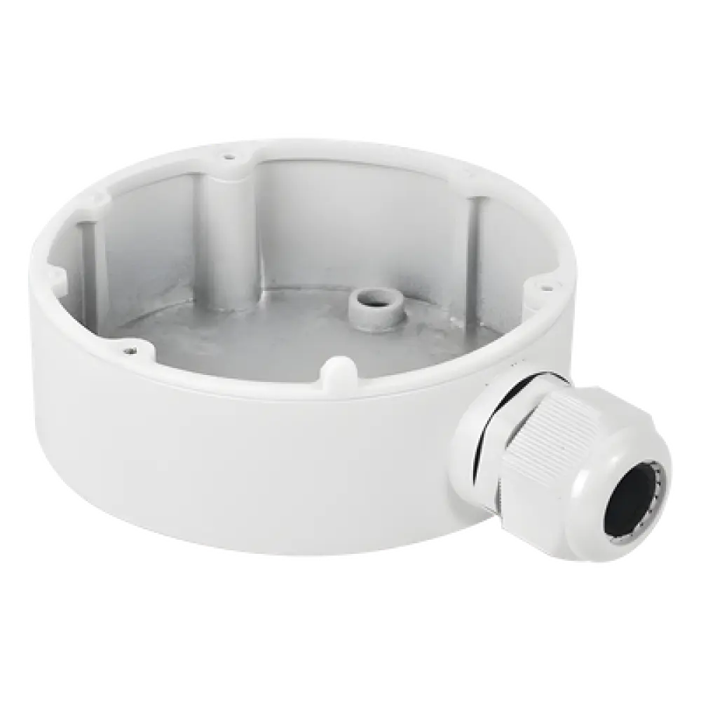 Caja de Conexiones para Mini Domo IP / Aluminio / IP66 / Carga 4.5 kg / Ø111 x 42 mm