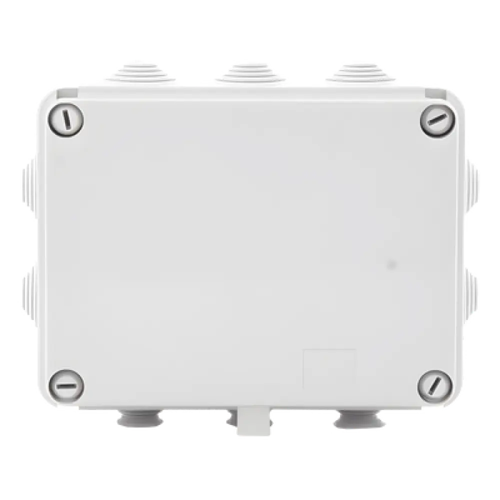 Caja de Derivación / PVC Auto-extinguible Libre de Halógenos / IP55 / IK08 / 10 Entradas / 190 x 140 x 70 mm / -24°C a 60°C