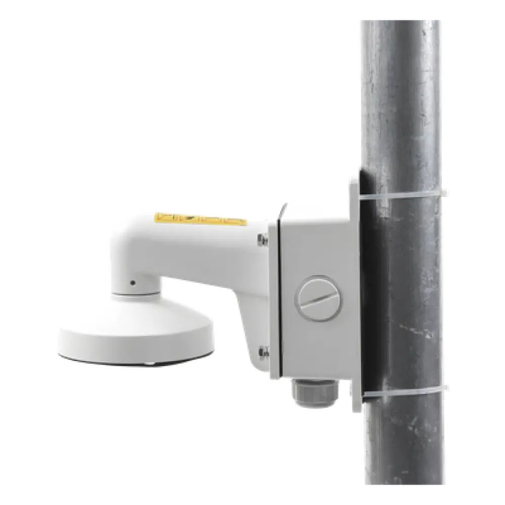 Montaje de Pared con Caja de Conexiones / Cámaras Domo IP / Aleación de Aluminio / Carga 4.5 kg / Dimensiones 123 x 180 x 233 mm