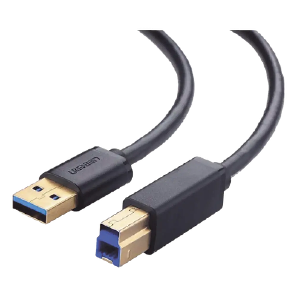 Cable USB-A 3.0 a USB-B / 5 Gbps / 2 A / 2 m (6.6 ft) / Blindaje Múltiple / Plug & Play