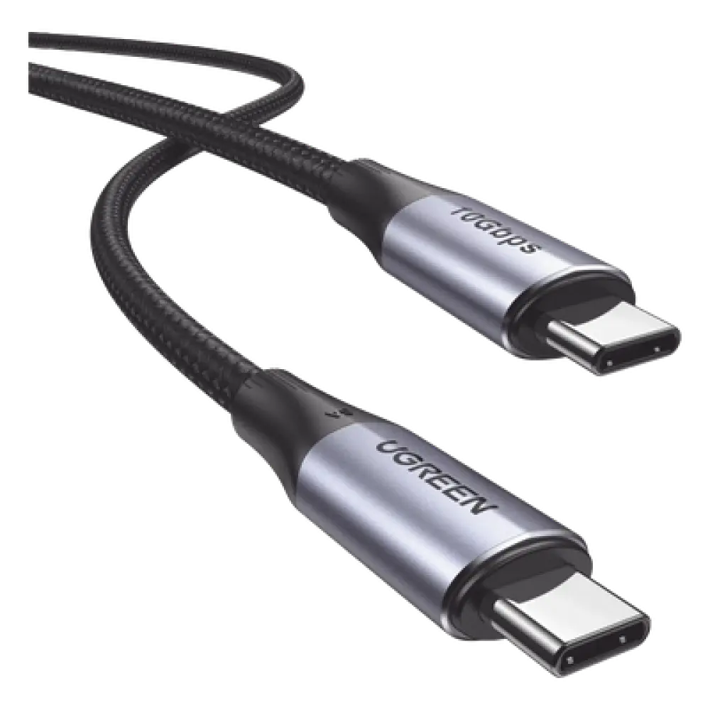 Cable USB-C a USB-C / USB 3.2 Thunderbolt / 240W PD / 10 Gbps / 4K@60Hz / 1 m (3.28 ft)