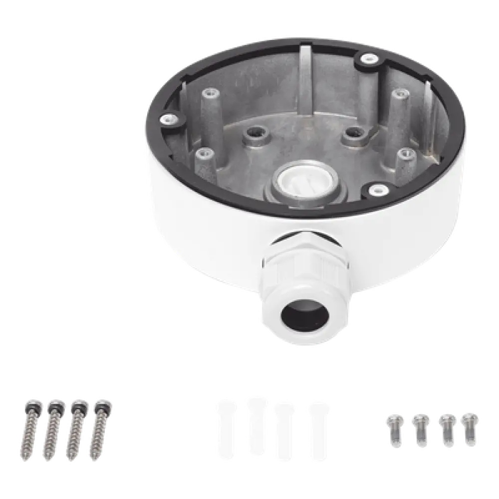 Caja de Conexiones para Cámara Domo / IP66 / Ø137 x 42 mm / 250 g / Exterior