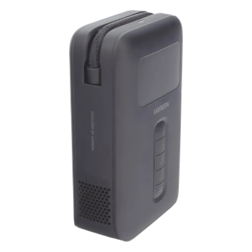 Inflador de Neumáticos Portátil / 150 PSI / Flujo 15 L/min / Batería 5000 mAh / Luz LED de Emergencia