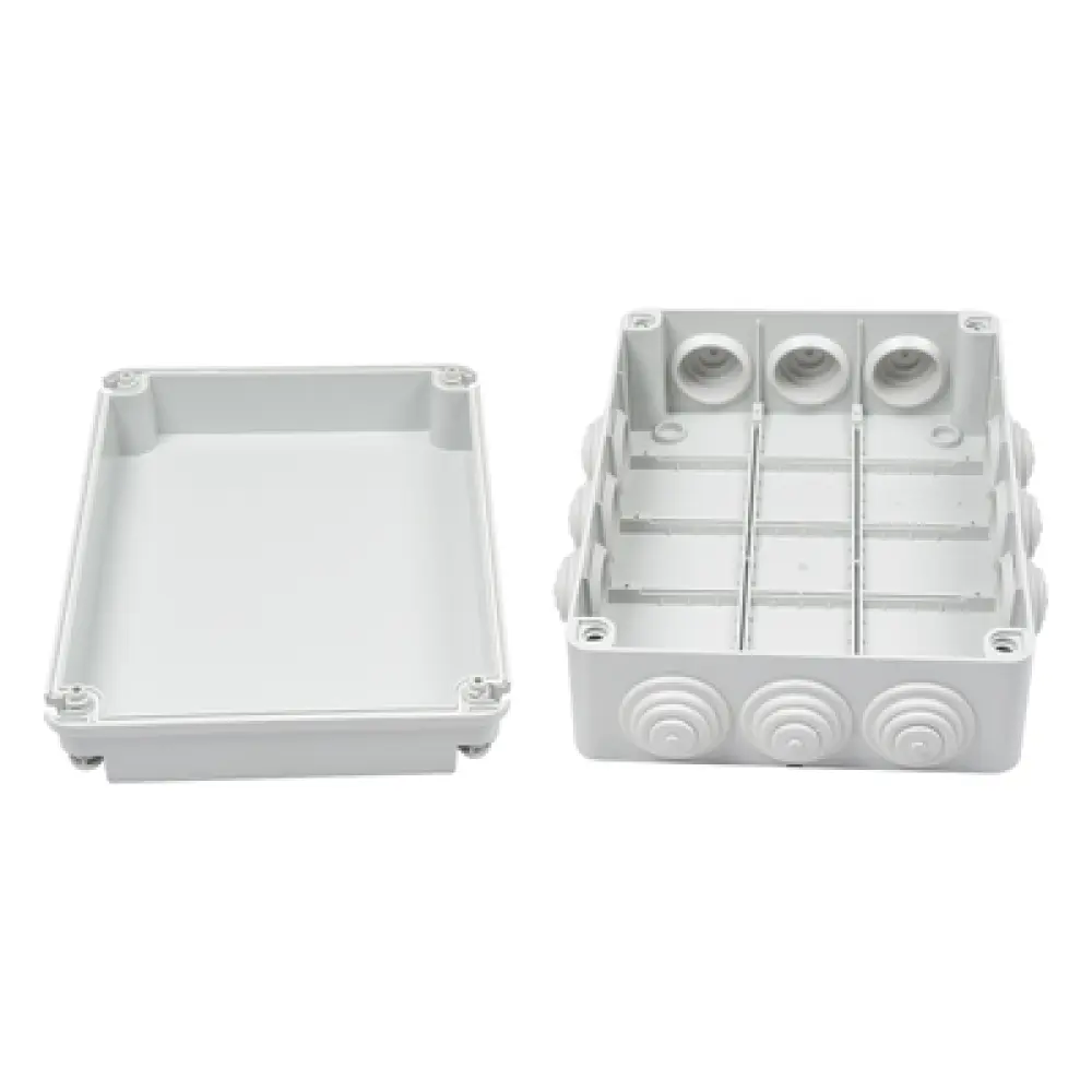 Caja Estanca de Derivación / PVC Autoextinguible Libre de Halógenos / 12 Entradas / IP55 / IK08 / 300x220x120 mm / -24°C a 60°C