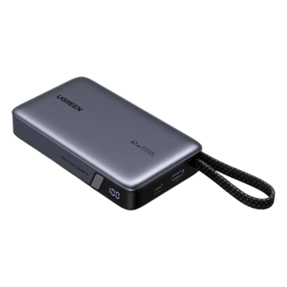 Power Bank / 20000mAh 72Wh / Salida 67W USB-C / PPS 5-21V 3.2A / UFCS 33W / Carga Rápida 65W / PC+ABS V-0