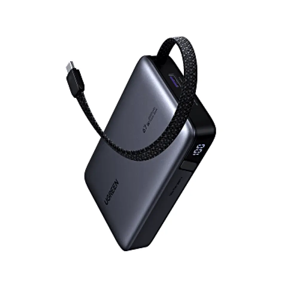 Power Bank / 20000mAh 72Wh / Salida 67W USB-C / PPS 5-21V 3.2A / UFCS 33W / Carga Rápida 65W / PC+ABS V-0