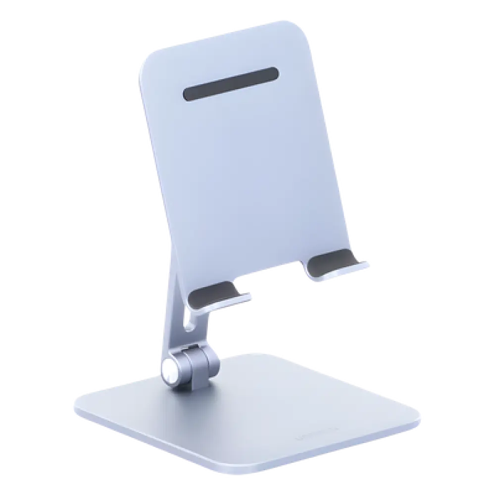 Soporte para Tablet / Ajustable 5-135° / Altura 7.1-9.1 pulgadas / Carga Máxima 1 kg / Aluminio / Plegable