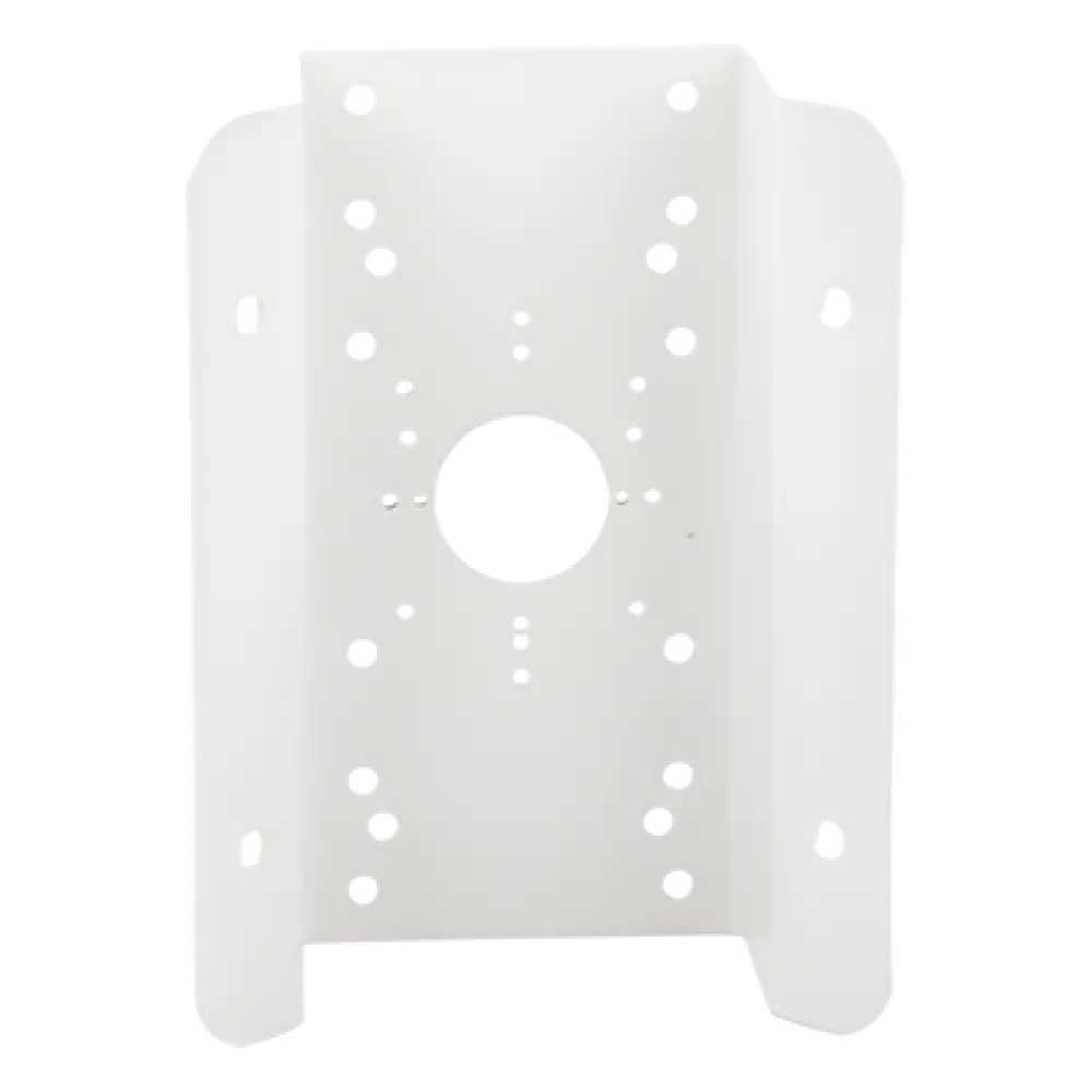 Montaje de Esquina / Acero Inoxidable / Carga 10 kg (22 lb) / Exterior con Juntas de Goma / 126 x 105 x 250 mm